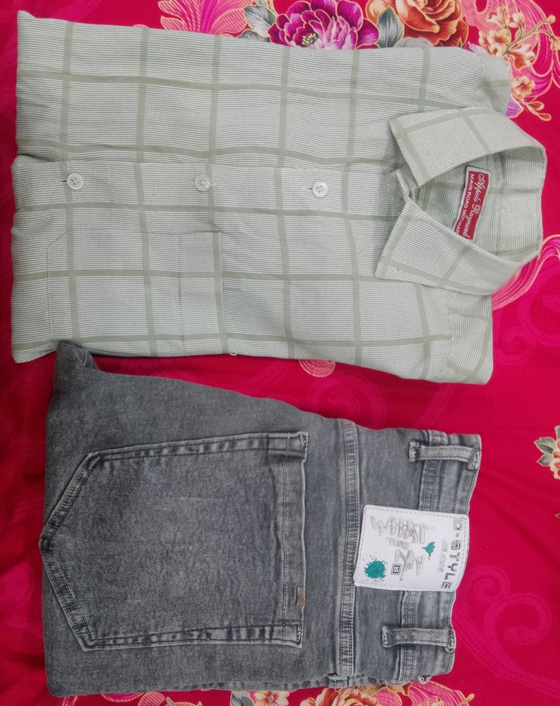 3 Branded Shirt And Jeans