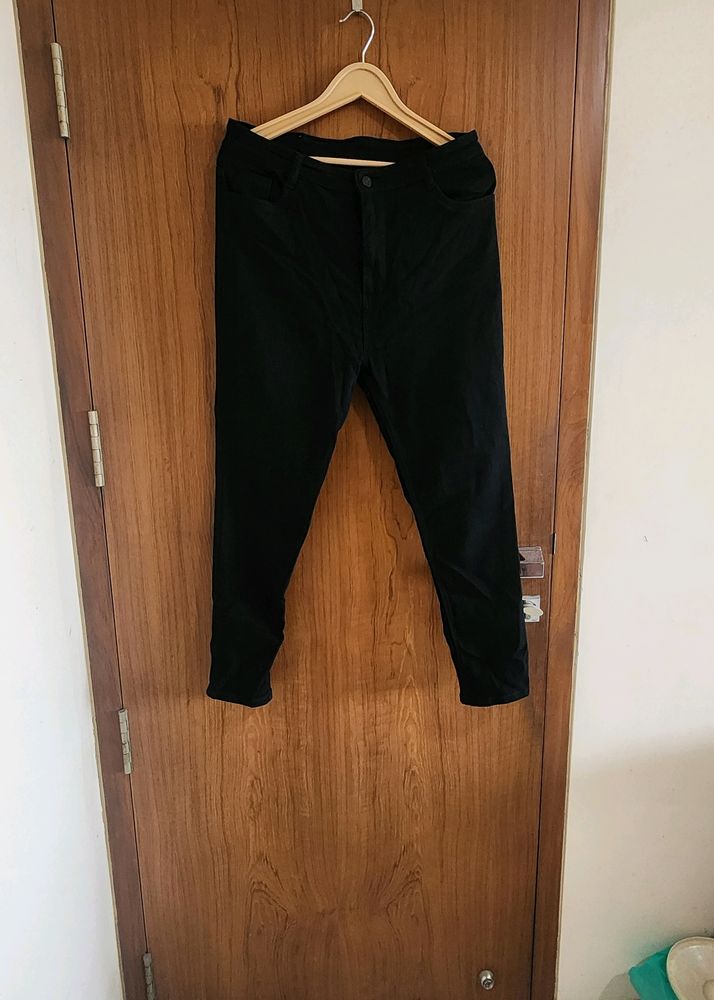 Black High Waist Skinny Jeans