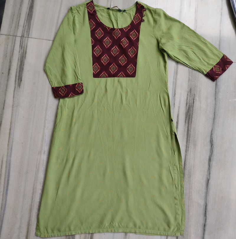 Green Kurta