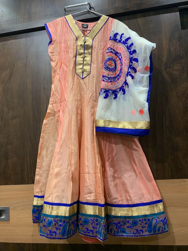 Anarkali Dress With Heavy Dupatta