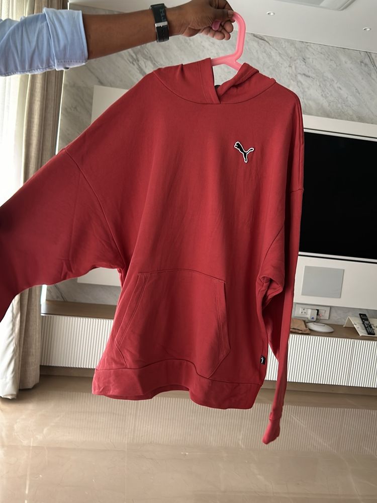 Fixed Price L Size A puma Hoodie Worn Just Once