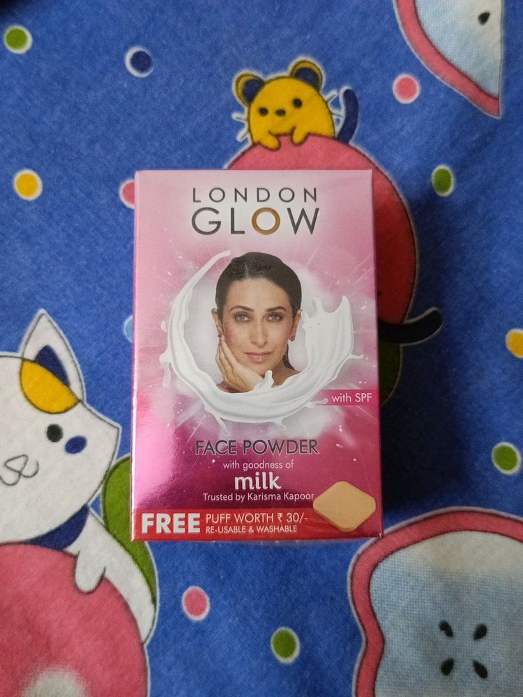 London Glow Face Powder With Goodness Of Milk&Spf