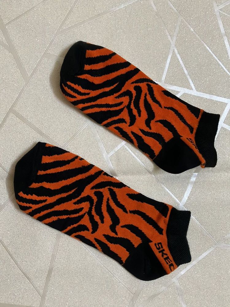 Skechers Orange Socks New