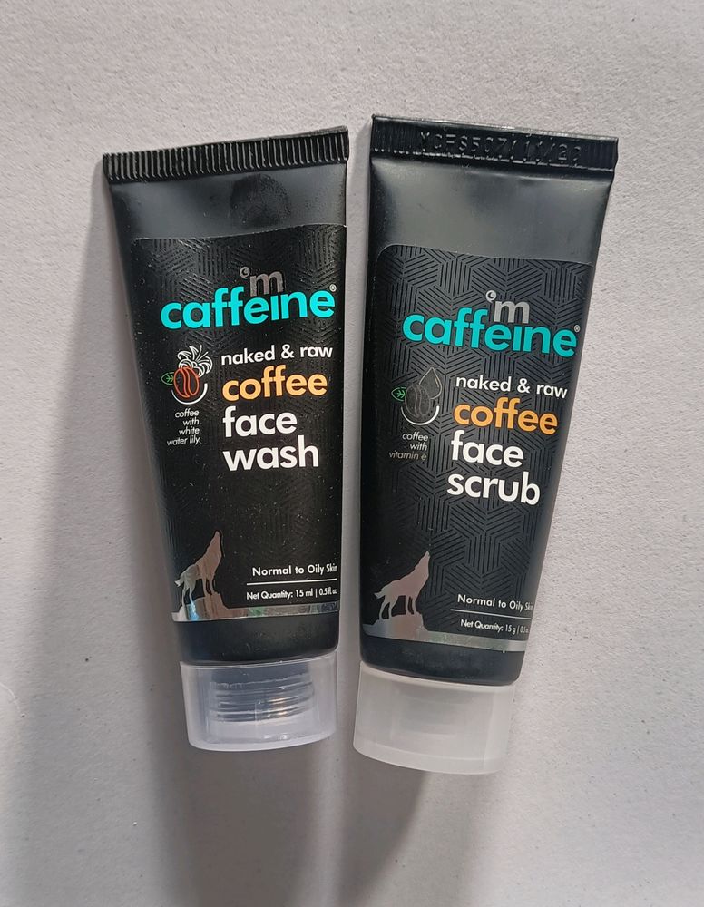 Mcaffiene Combo Of Face Wash & Scrub