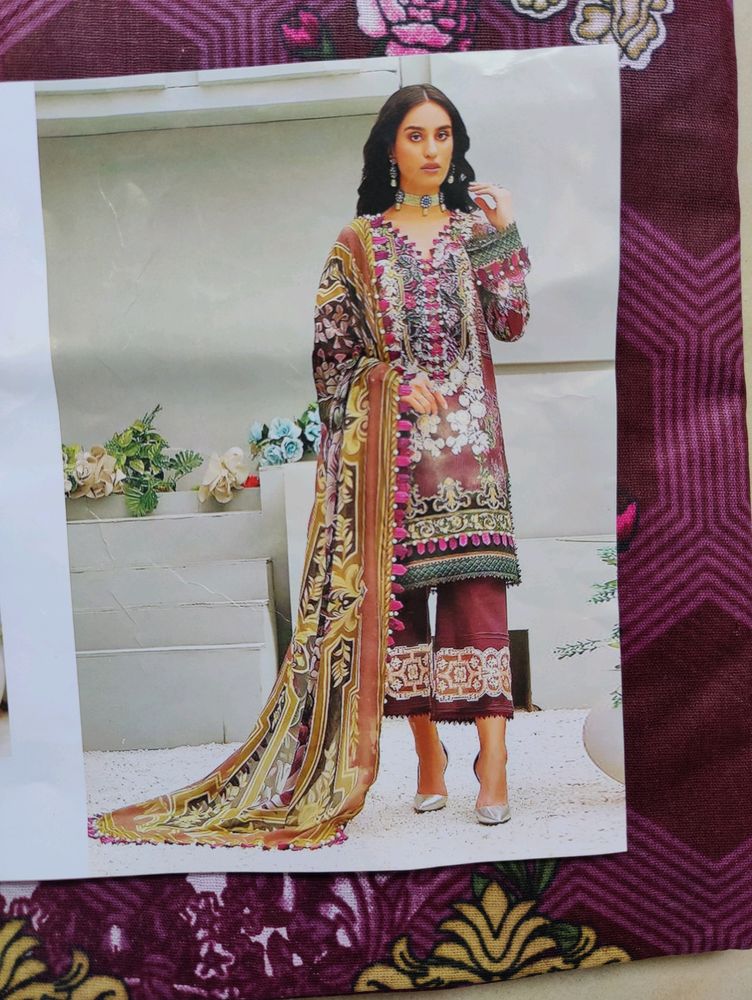 PAKISTANI COTTON SUIT.