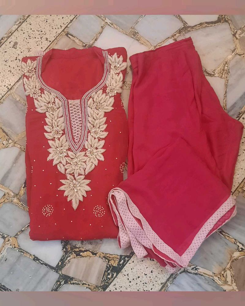 LACES KURTI SET