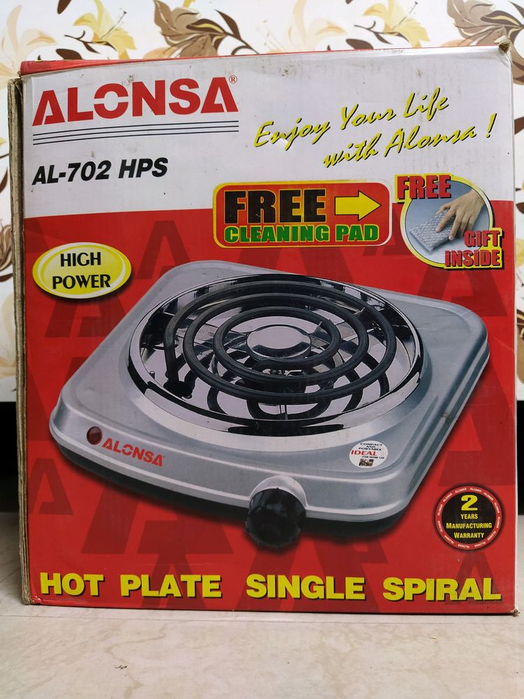 Hot Plate Single Spiral