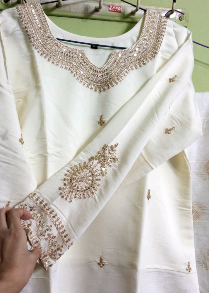 New/Unused Embroidered Kurta Set