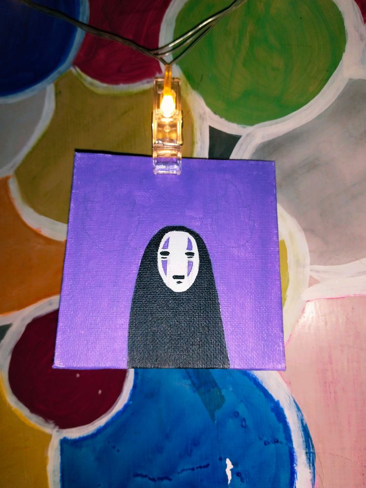 Spirited Away minimalistic Painting