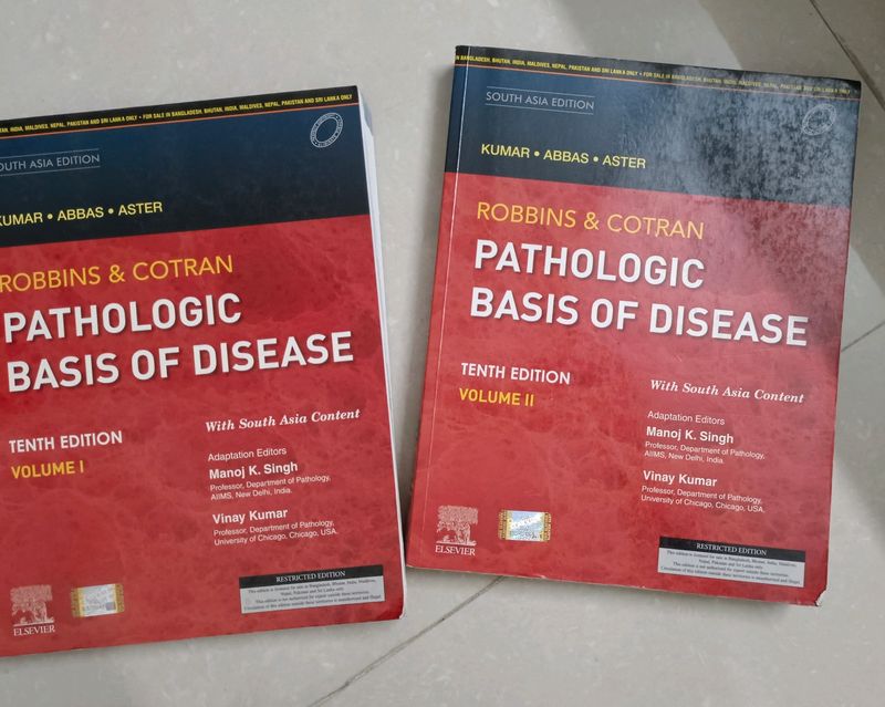 Robbins Pathology 2nd Year MBBS book🩺