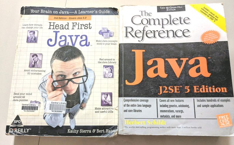 Java Book Combo - Head First And Complete Referenc