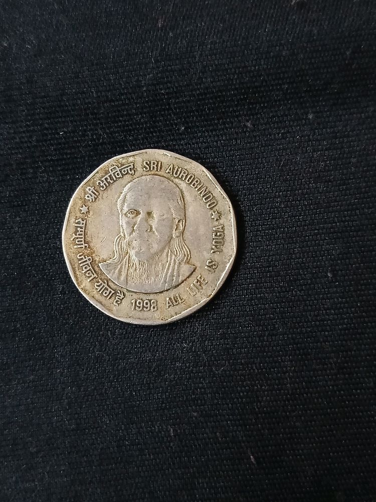 Rare Coin Sri Aurobindo