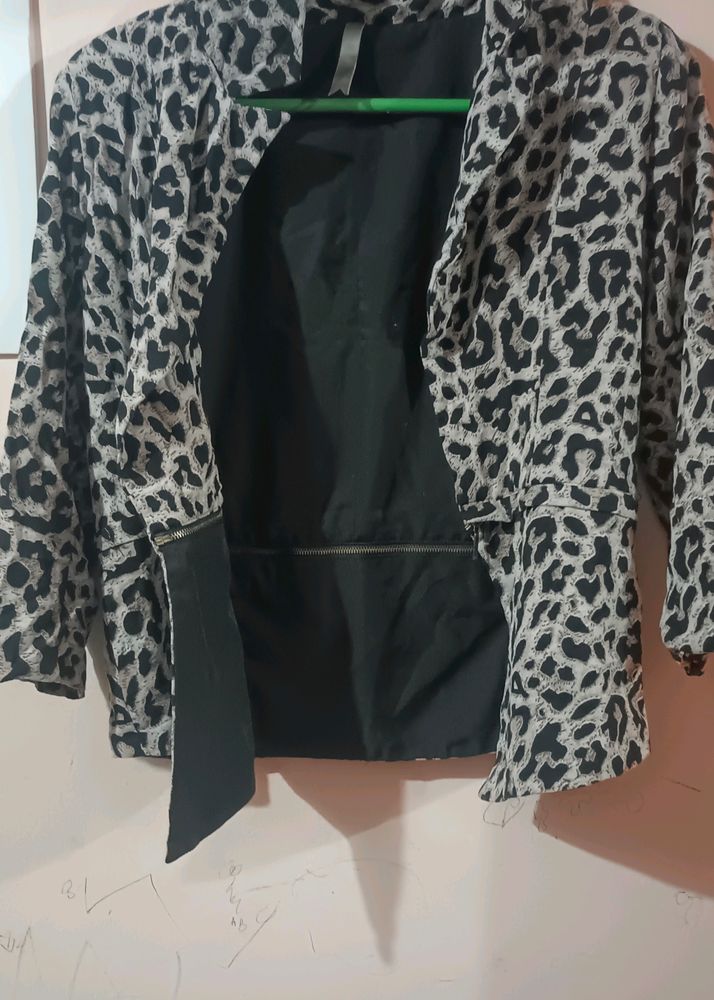 Black And Brown Tiger Coat