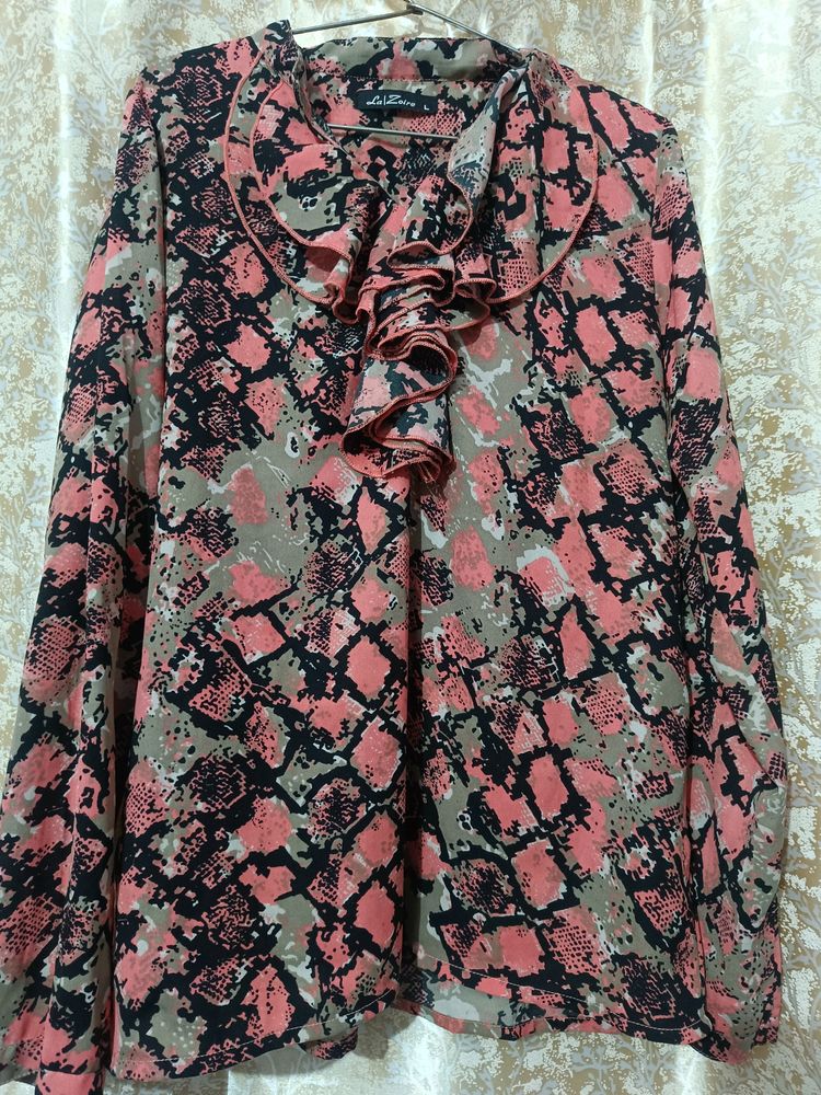 Snake Printed Shirt For Formal And Party Wear