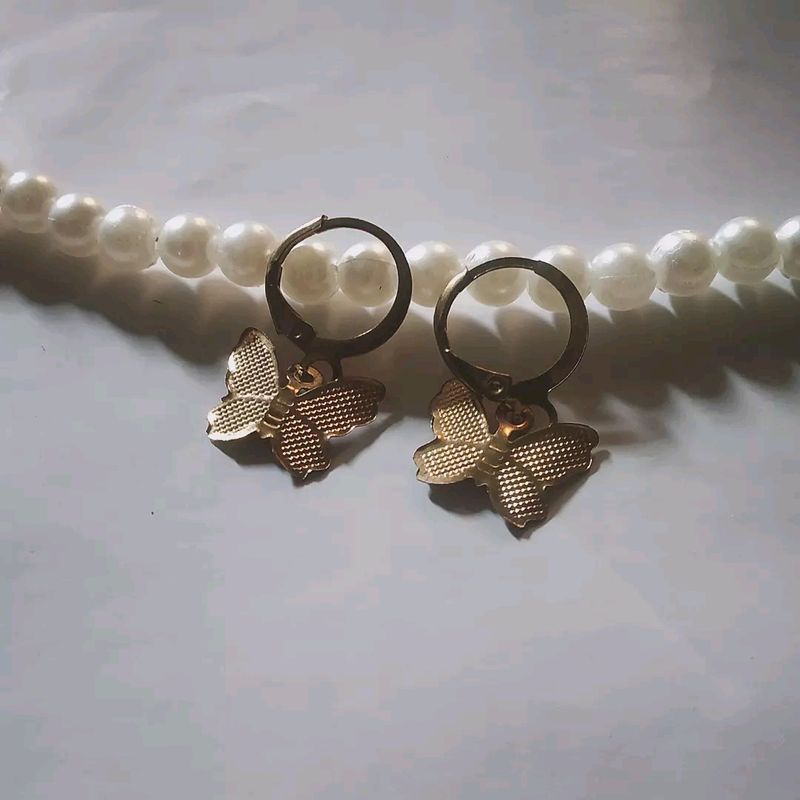 Butterfly Korean Earring