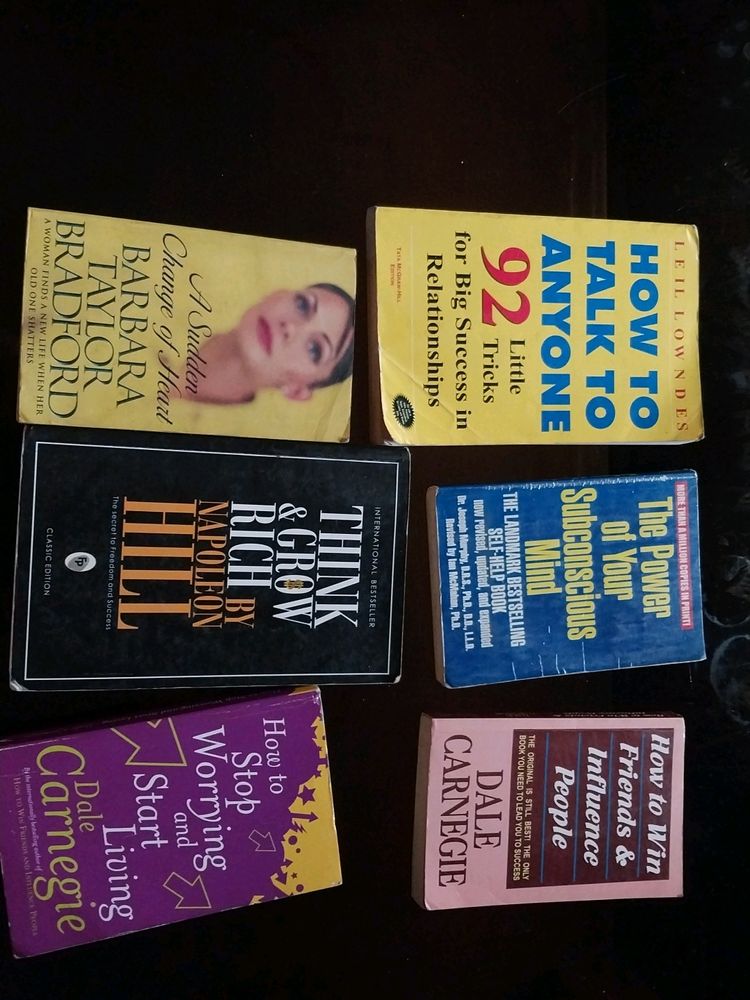 Combo Of Six Self Help Books