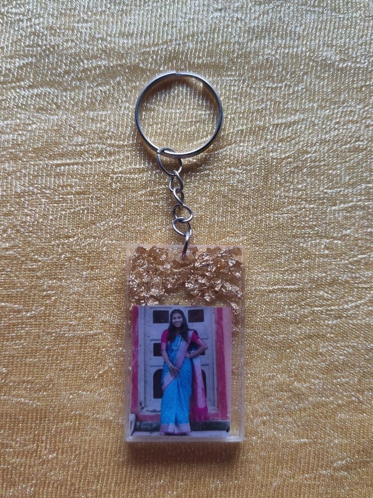 Resin Photo Keychain