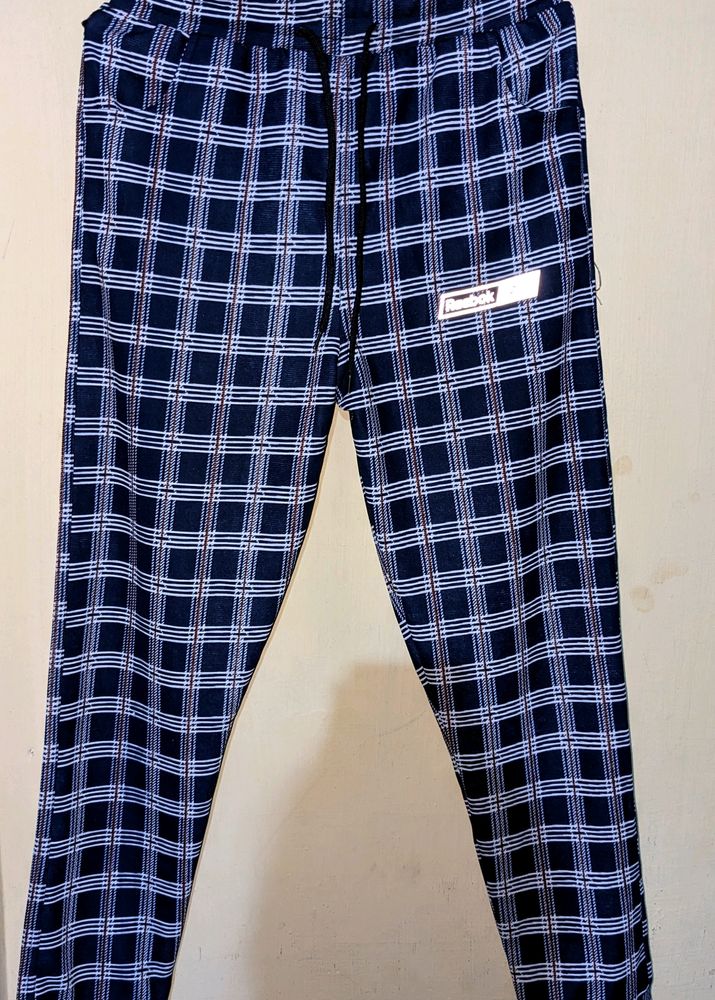 Blue Stripped Active Joggers