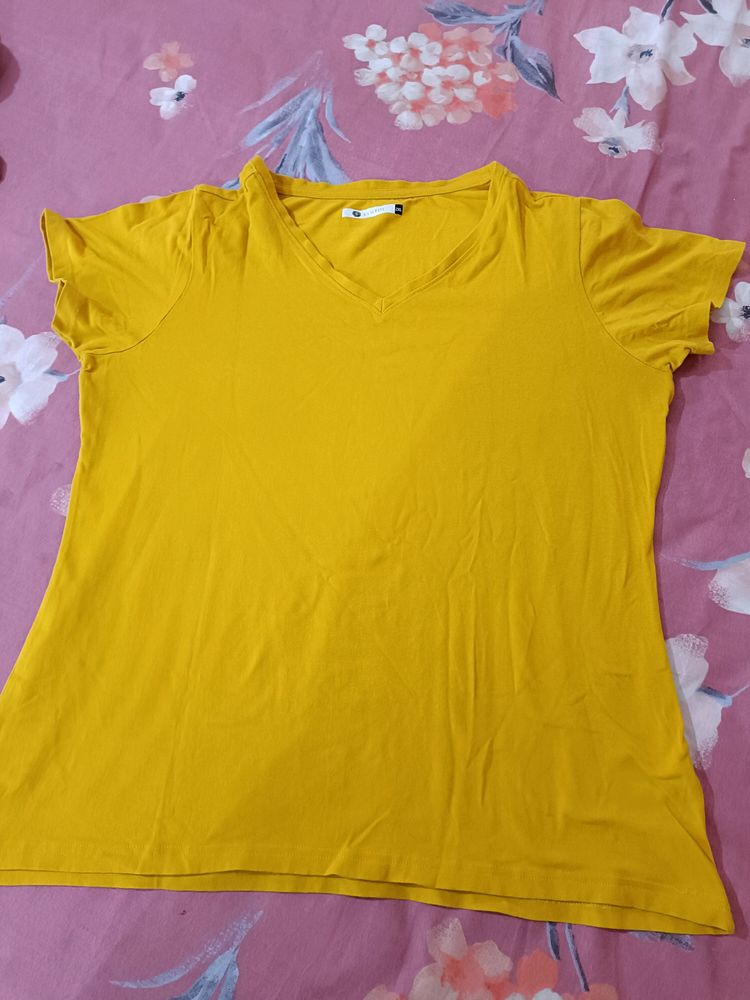 T-shirt Yellow For Women