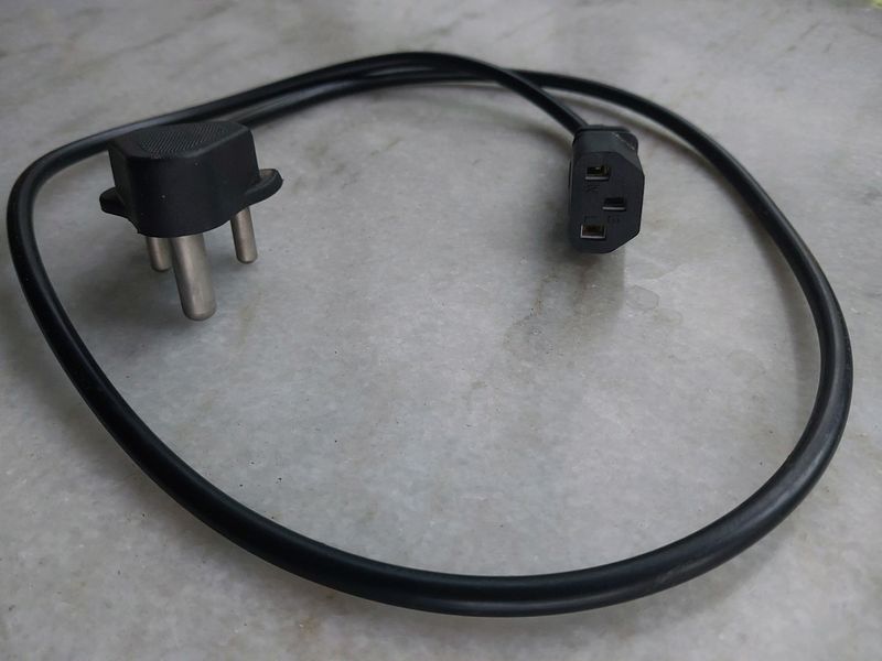 Desktop PC 3 Pin IEC Mains Power Cable