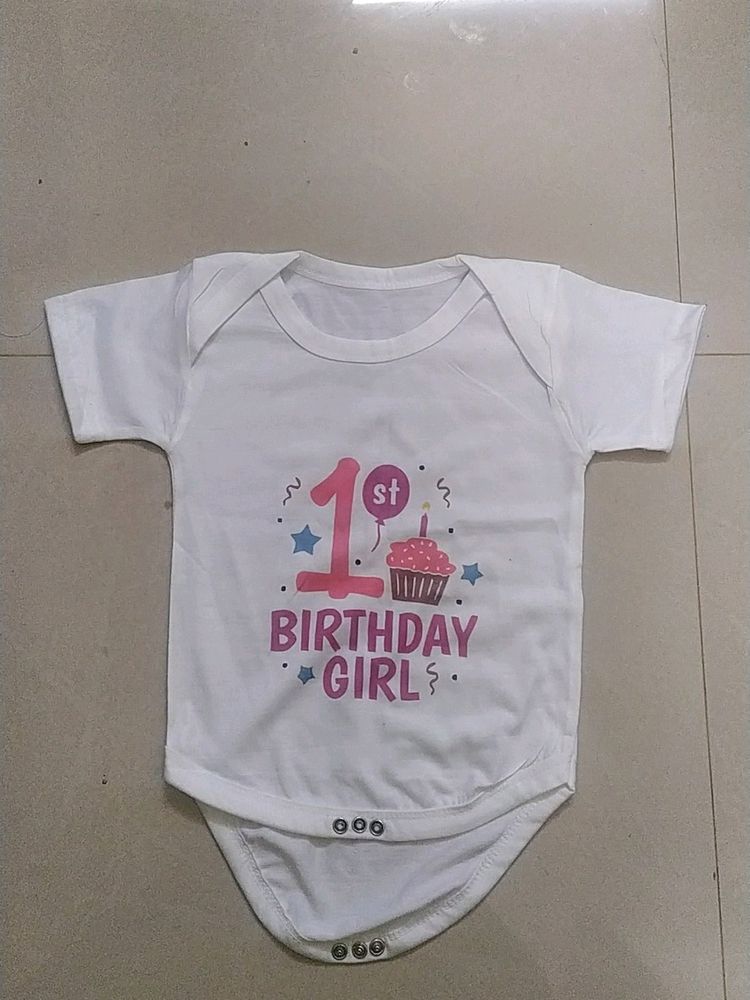 First Birthday Romper