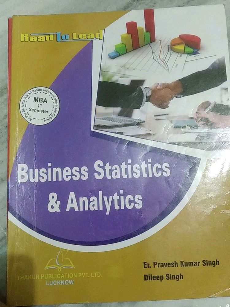 Business Statistics And Analytics For MBA 1st Semester.