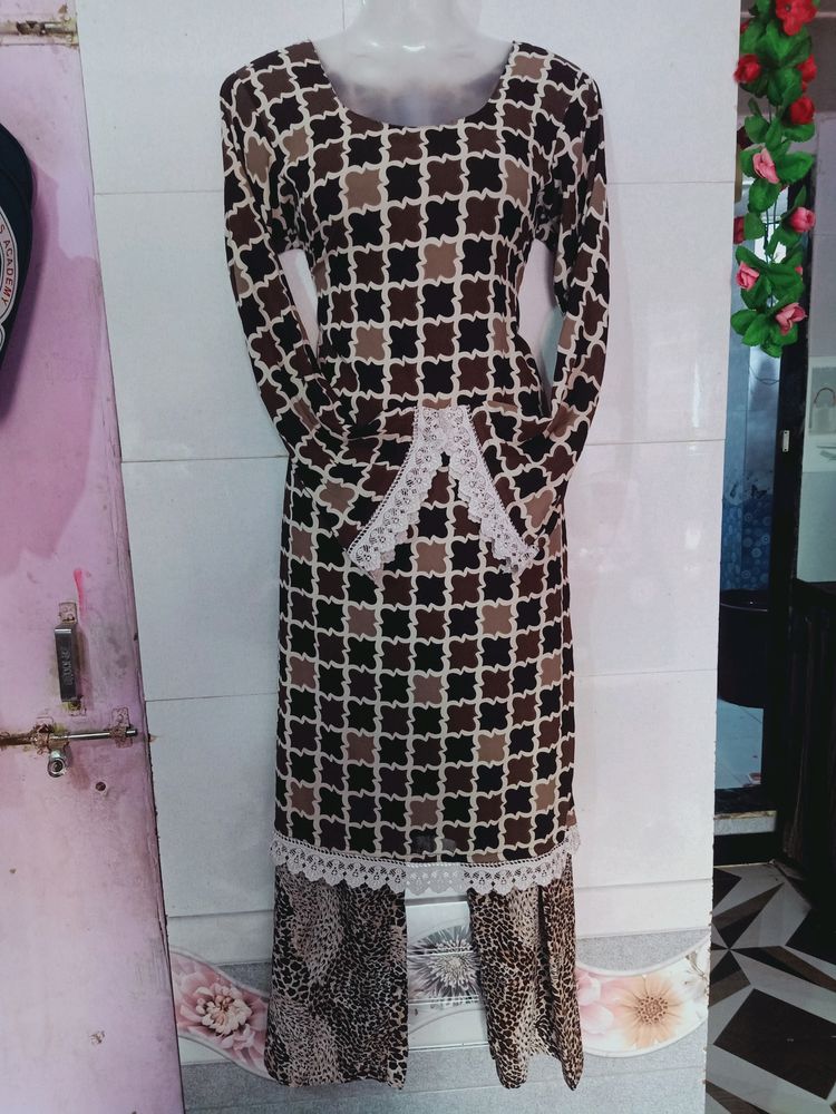 Plazo Kurta Animal Print