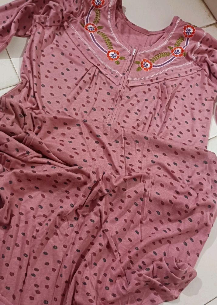 price Drop 🔥 🔥 Beutiful Maternity Nighty