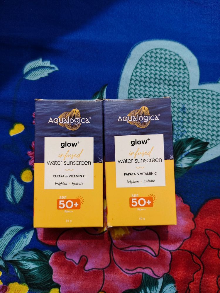 Aqualogica glow + Infused Water Sunscreen