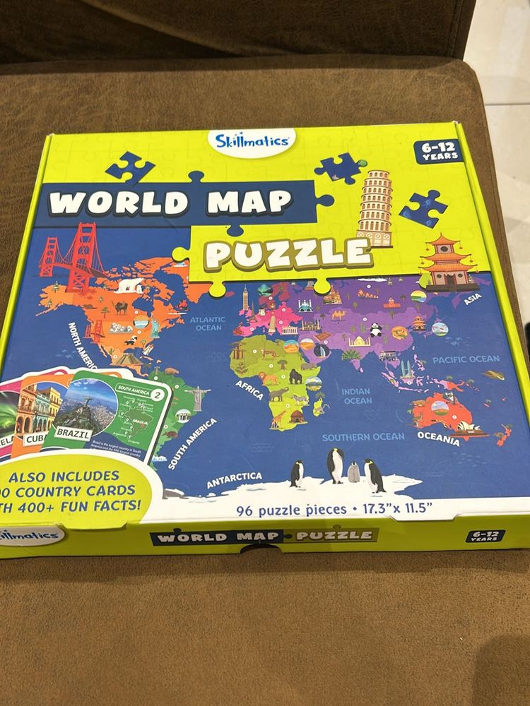 World Map Puzzle