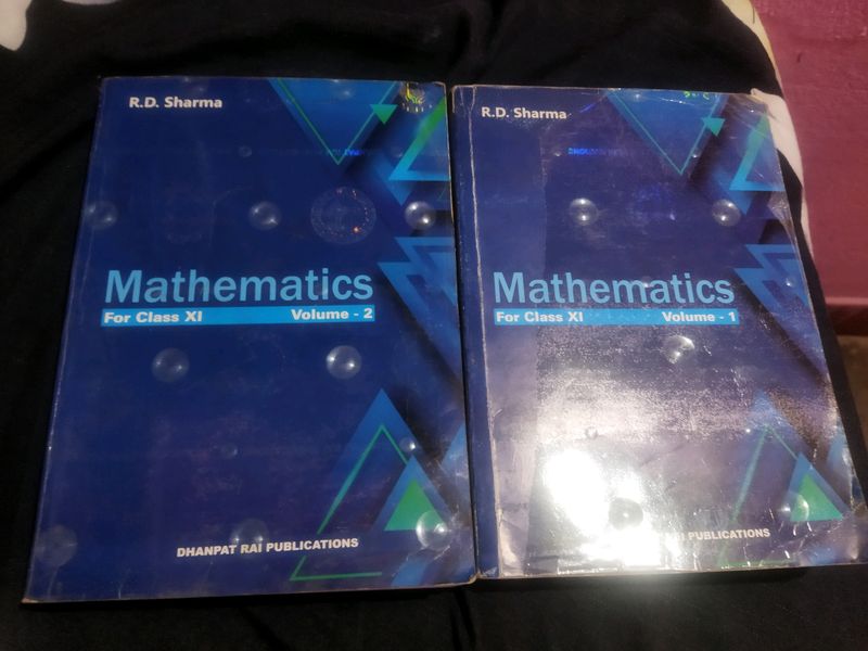 Rd Sharma Class 11 Volume 1&2