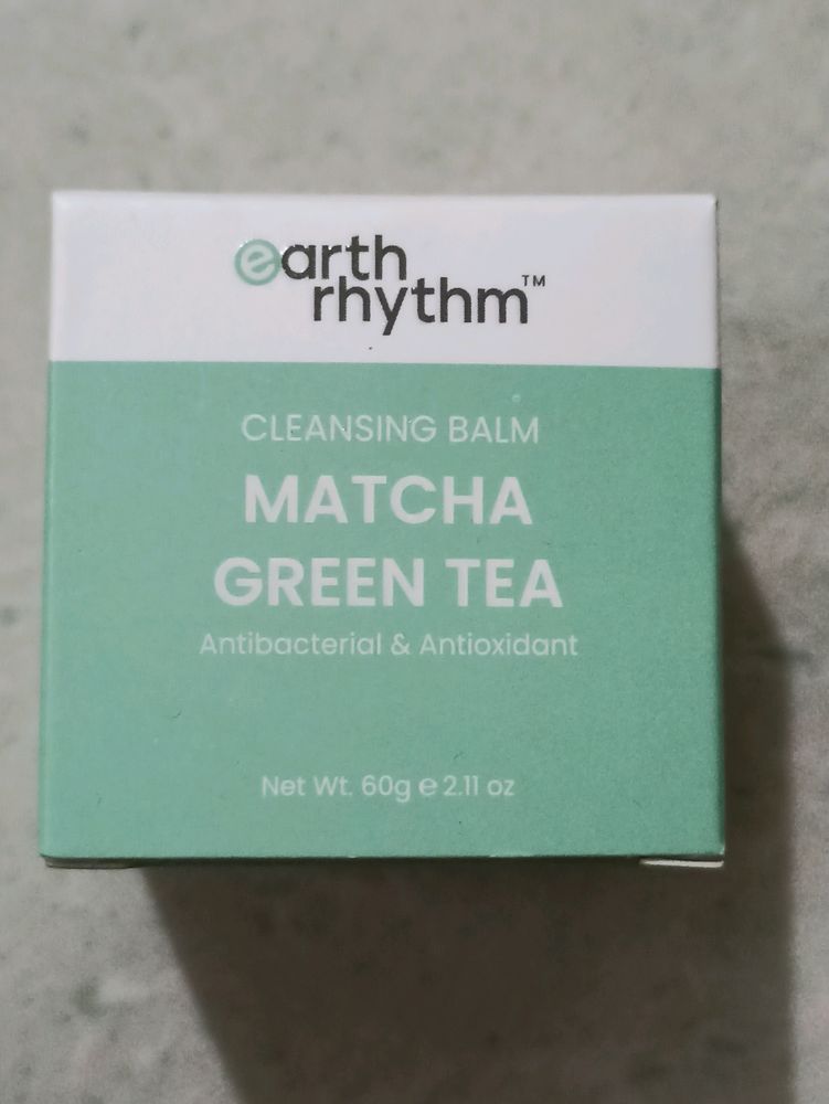 Earth Rythm Matcha Green Tea Cleansing Balm