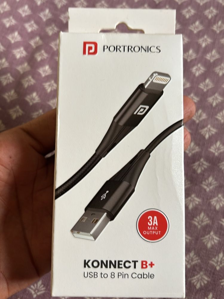 Portronics Usb To Lightning Cable Iphone