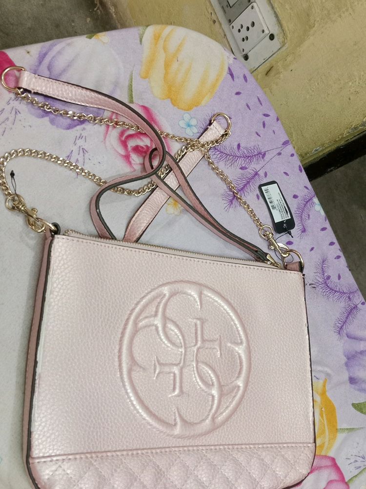 GUESS Bubblegum/Pink Sling Bag