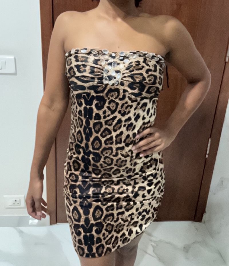 Leopard Print Dress