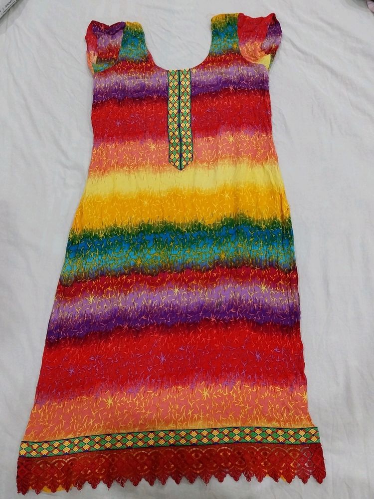 Kurti With Dupatta