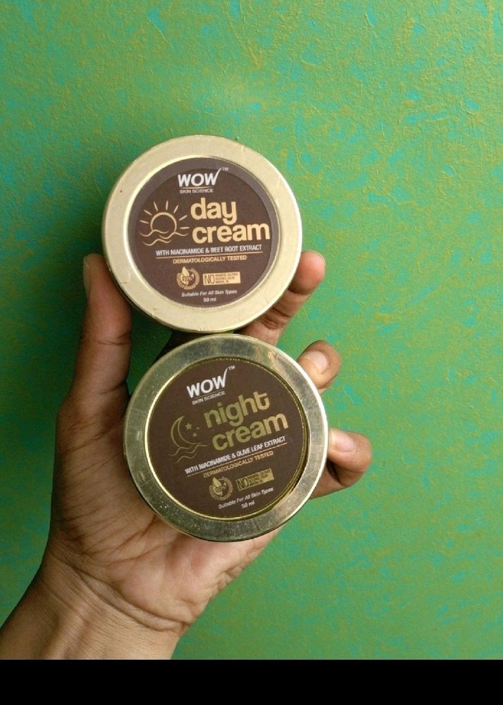 Wow Day And Night Cream Seal Packed