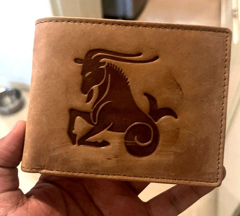 Brand New Genuine Leather Wallet With Tag