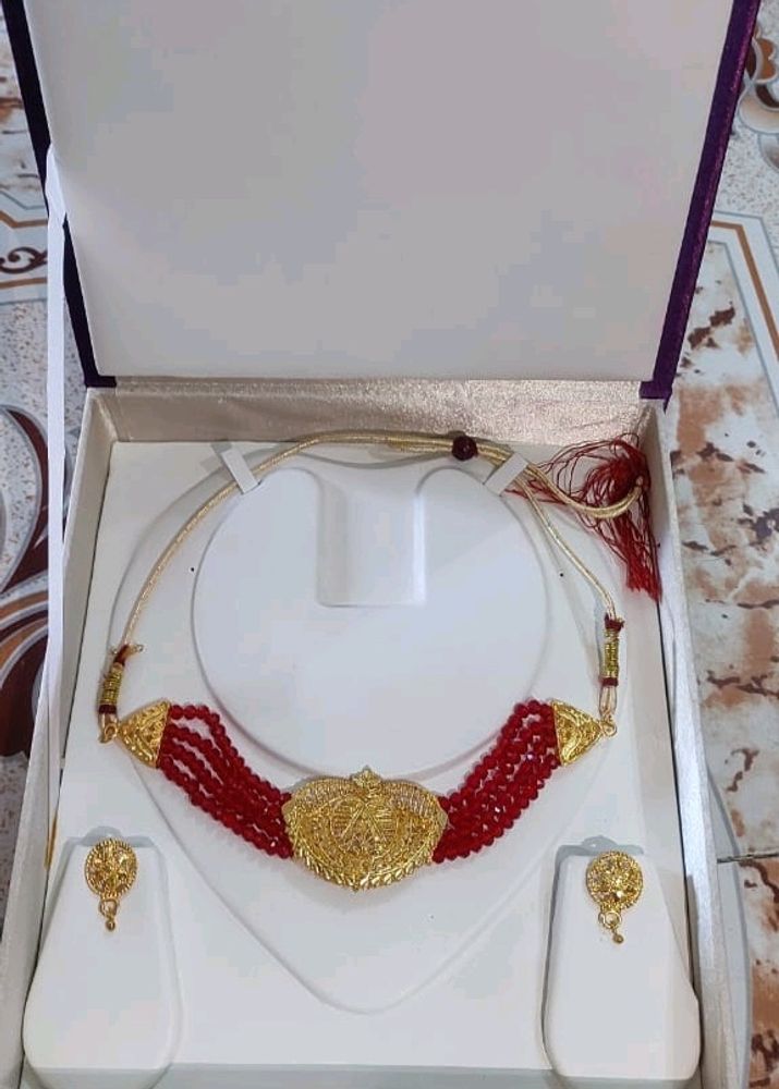 new design darbari rajvadi choker set