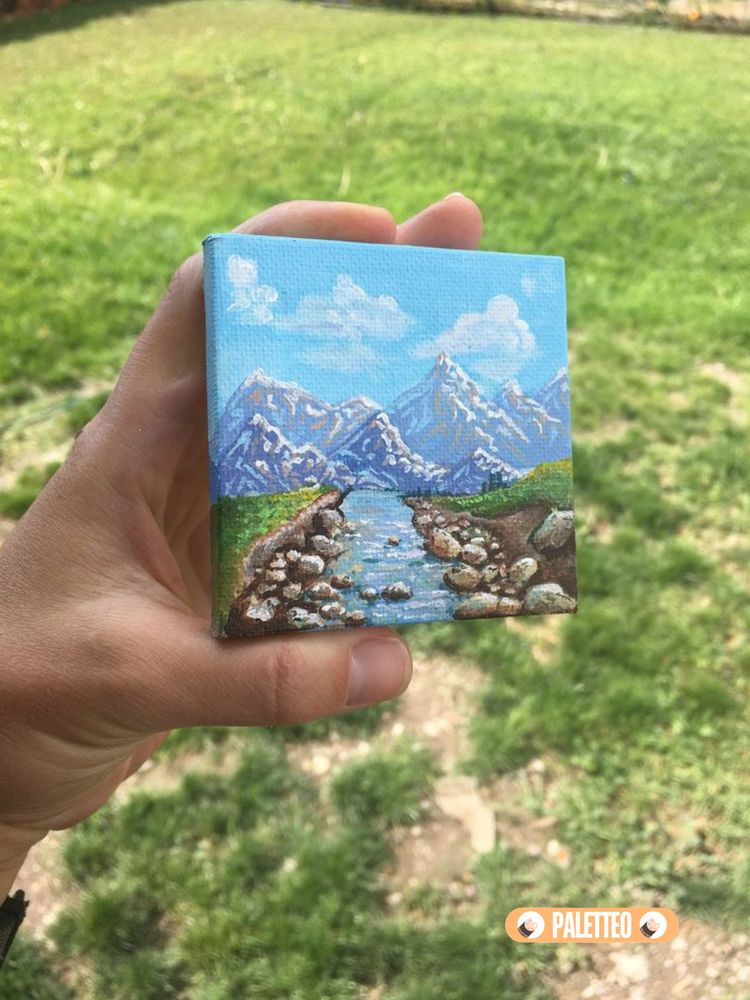 Mini Canvas Painting 15