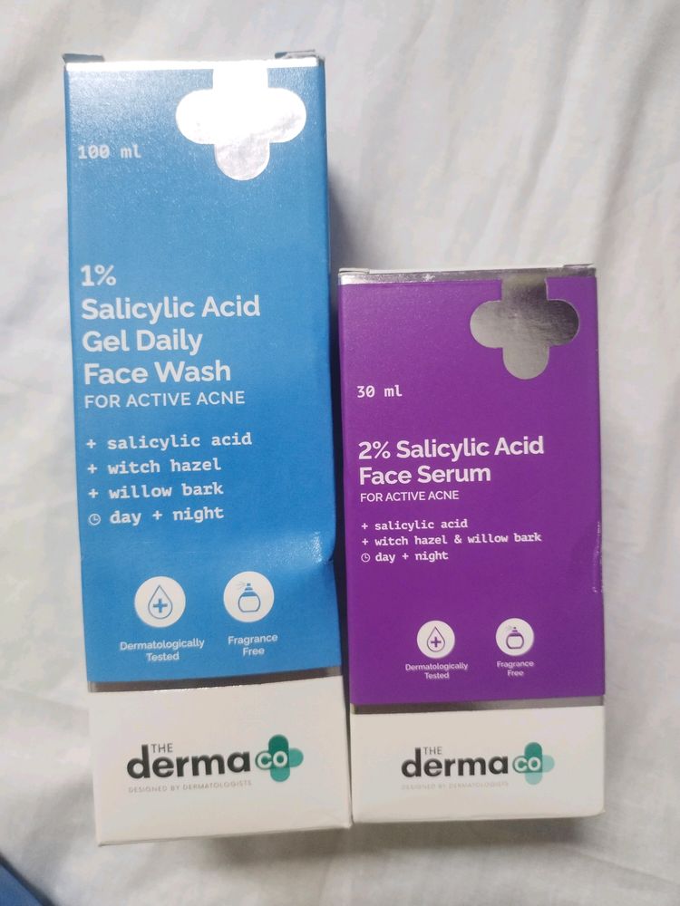 The Derma Co Salicylic Acid Serum & Face Wash