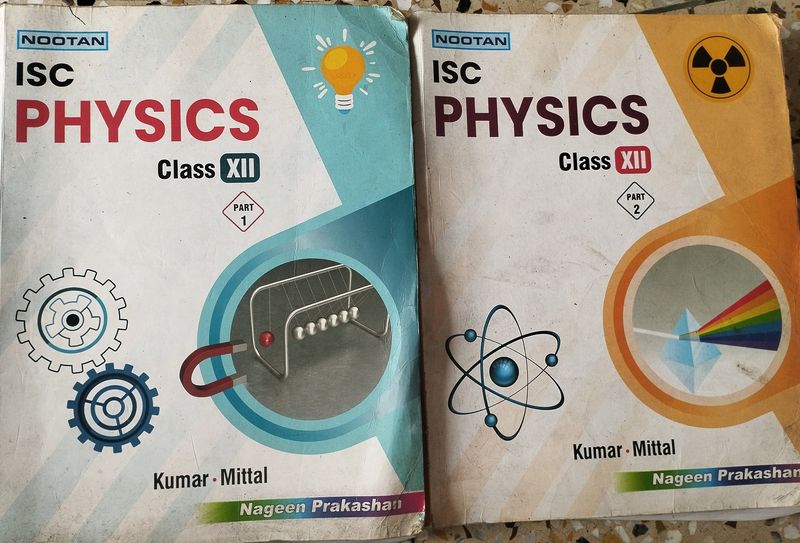 Class 12 Physics Book Set Of 2 Volume