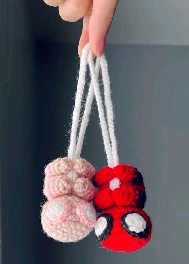 Spider Man Couple Keychain