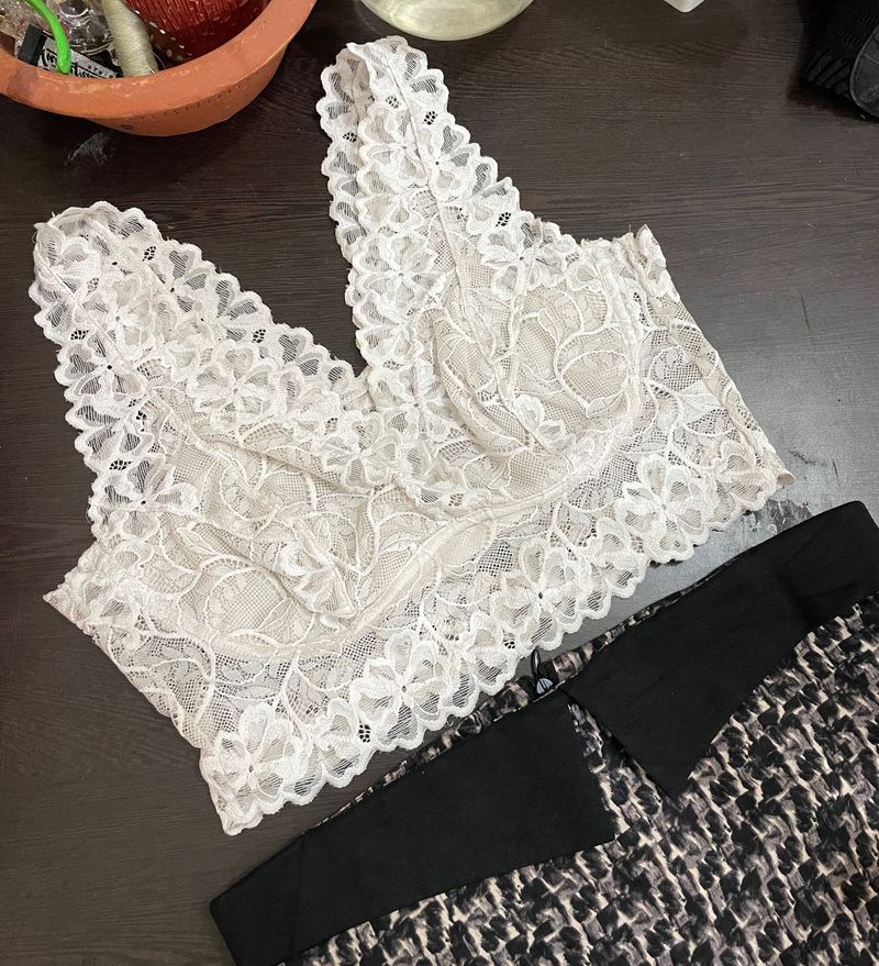 White Lace Top