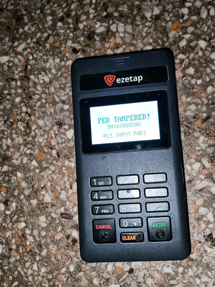 Ezetap Machine POS Card Swipe