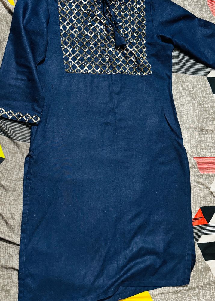 Blue Kurti