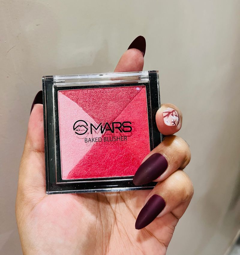 MARS Baked Blusher and Highlighter 01- 1 (3.5 g)