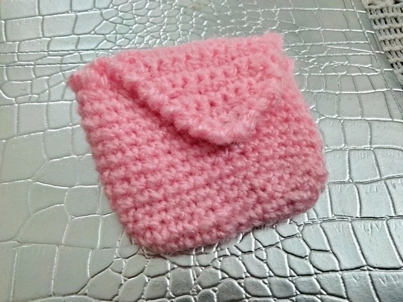 #handmade #crochet #coinpouch