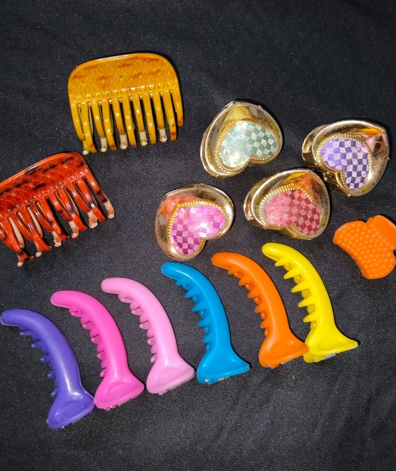 Hair Accessories 13 Pieces + Freebies