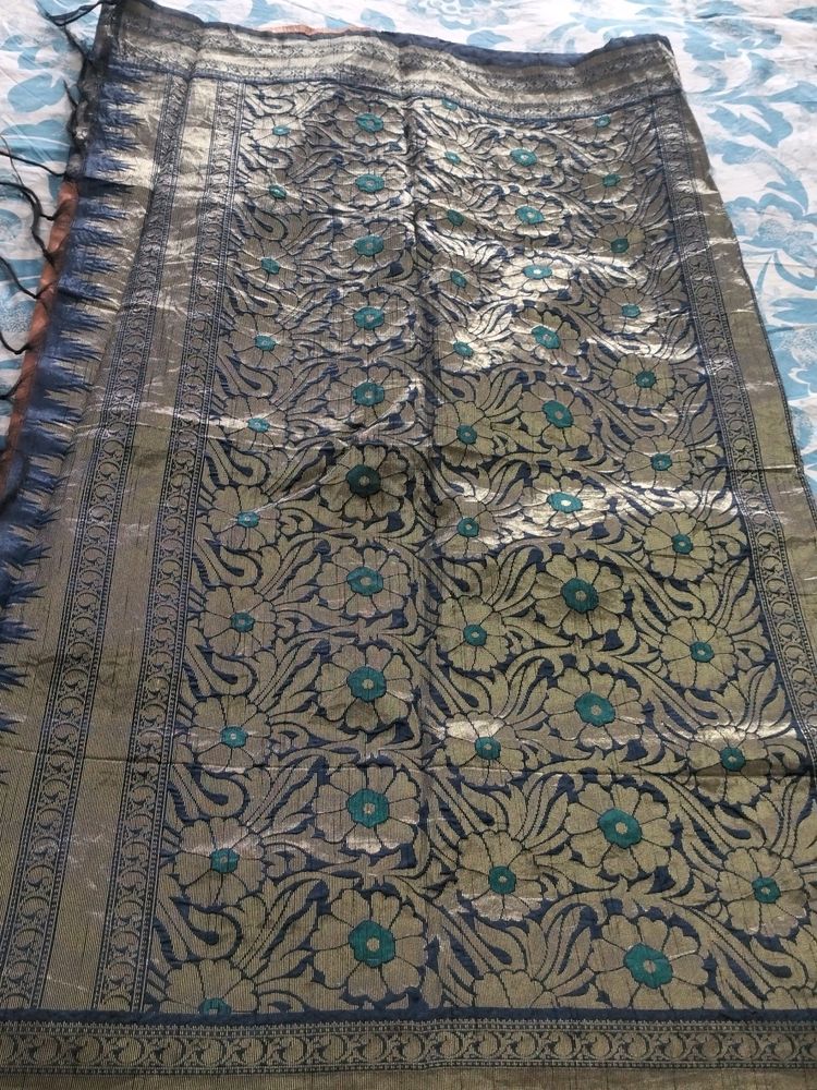 Silk Saree With Readymade Blouse